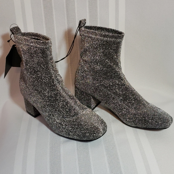 Forever 21 Shoes - GLITTER BOOTS